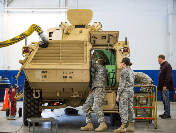 Armored Car Maintenance