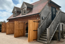 Oak Framed Garages with Rooms Above: The Alternative to Metal and Plastic Structures