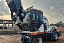 self loading mixer: Transforming Urban Construction with Smart Mobility and Efficiency