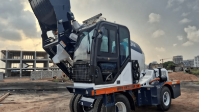 self loading mixer: Transforming Urban Construction with Smart Mobility and Efficiency