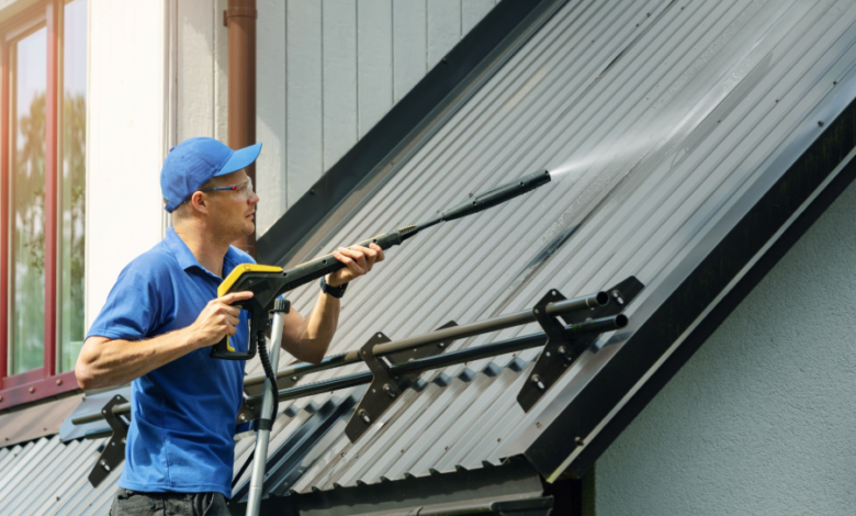 What's the best way to clean my home's exterior