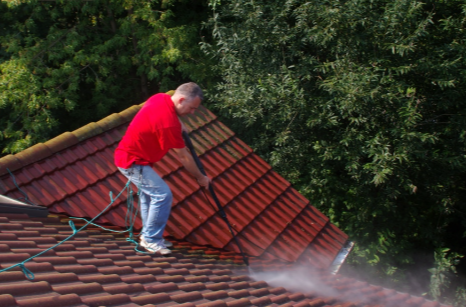 What's the best way to clean a roof